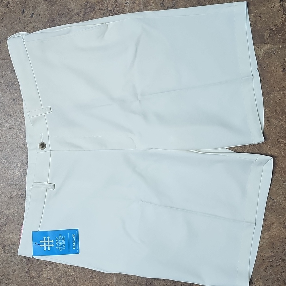 NWT Haggar Cool 18 Pro shorts Men's Size 40W